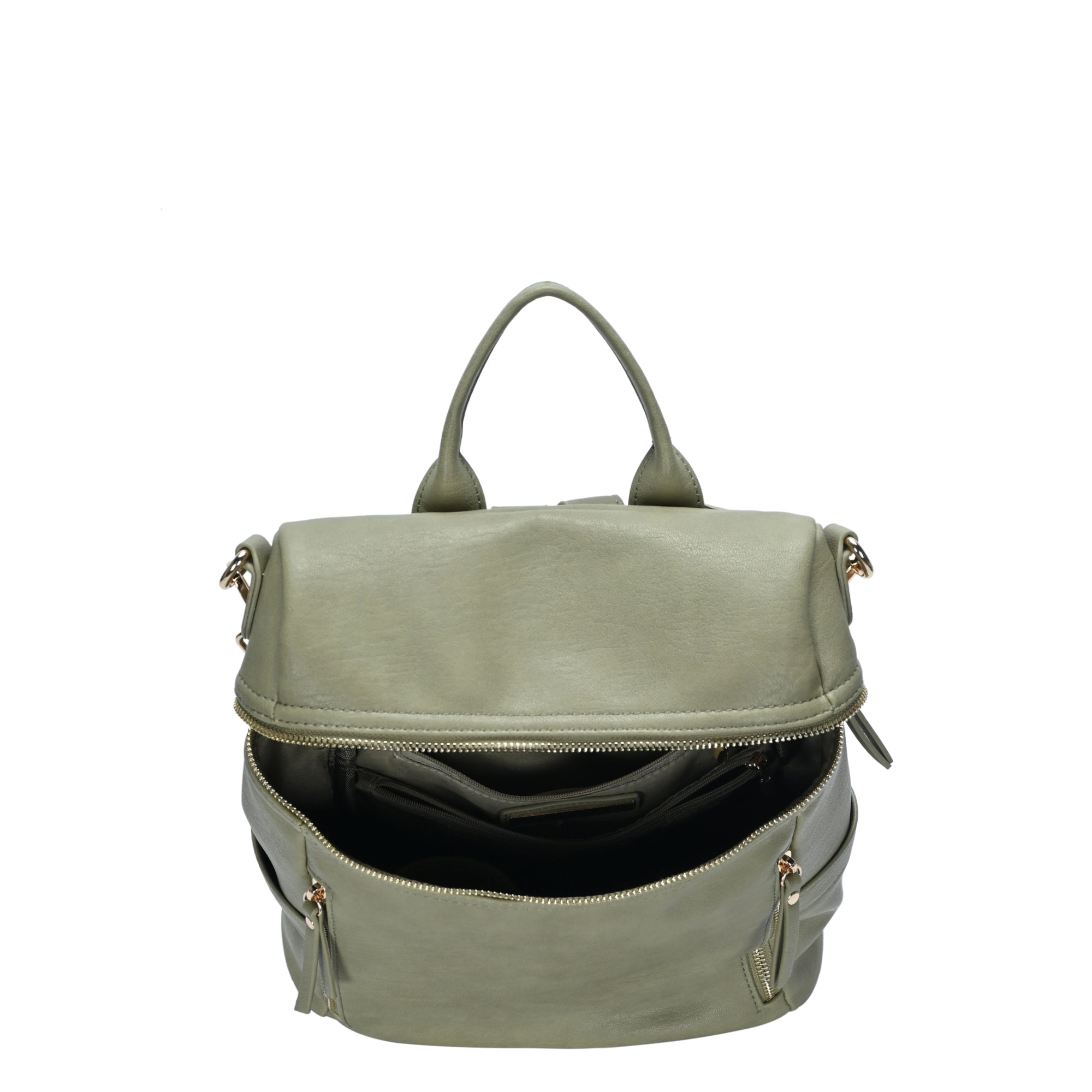 Nyra Webbing Strap Convertible Backpack Purse